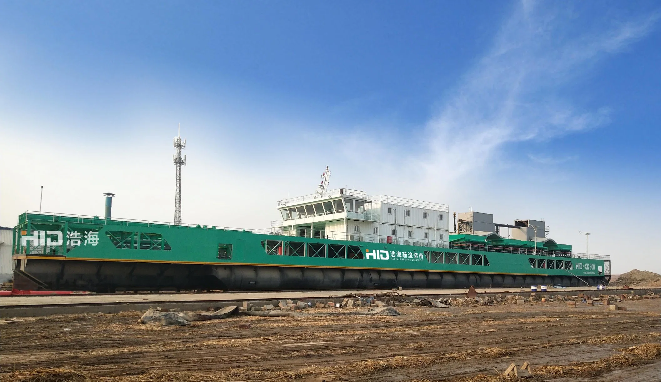 China Direct River Suction Dredger for Indonesia with Exclusive Service