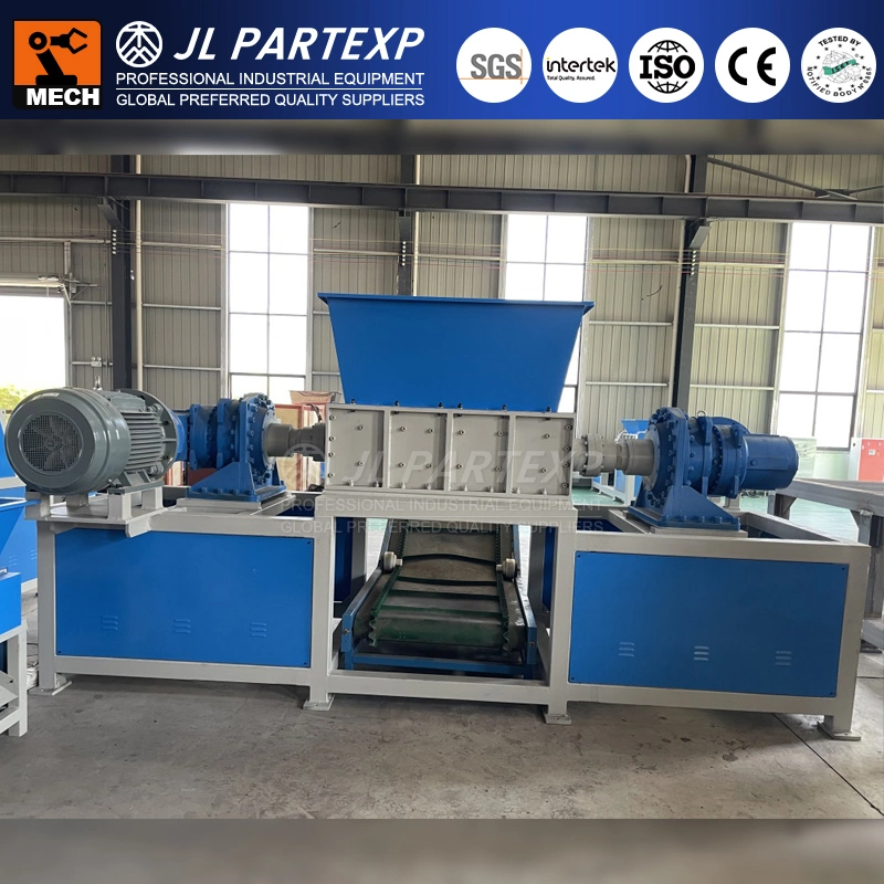 Industrial Carton Box DIY Packaging Corrugated Cardboard Paper Card Board Crusher Shredder Automatic Recycling Production Line with Conveyer/Conveyor Belt