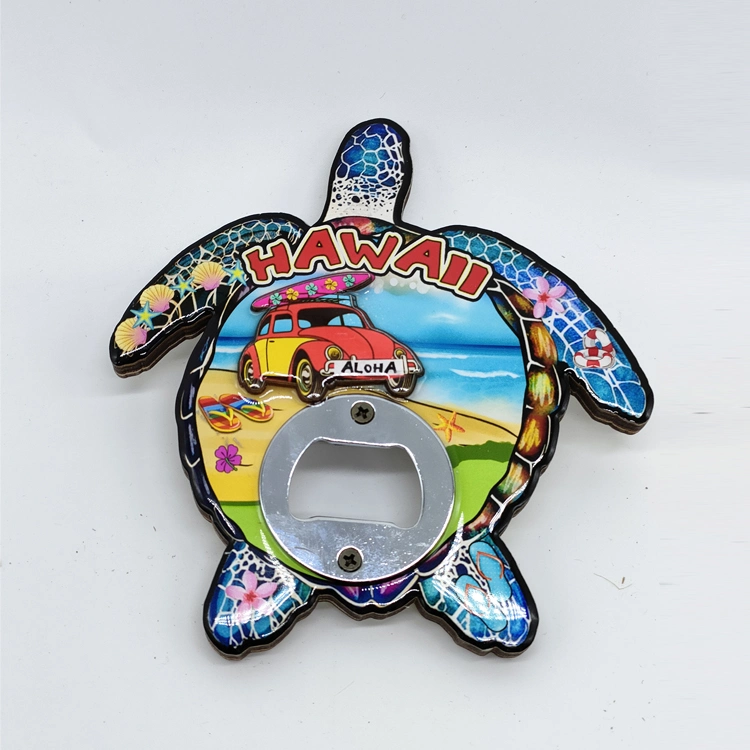 Tourist souvenir Beach Hawaii Miami Sea Turtle forme bouteille Opener