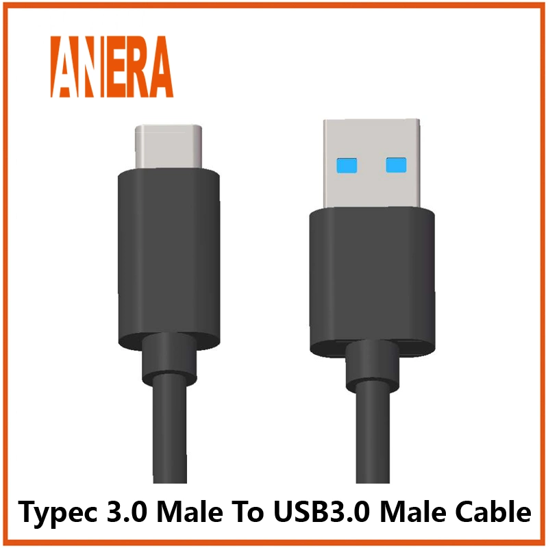 Anera High-Quality Data Cable 3A Fast Charging Type C Cable USB3.0 to Type C USB3.1 Pd Mobile Cable