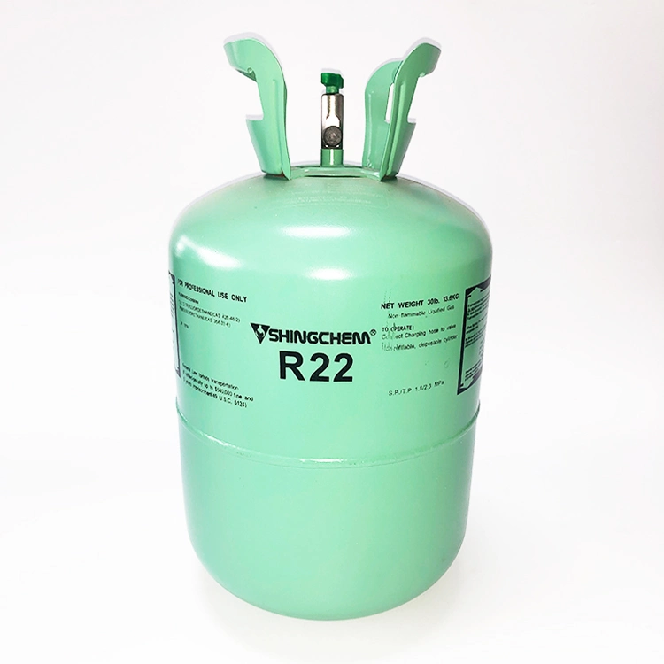 Hot Sale Refrigerant Green Gas R134A R410 R22 Cylinder Gas for Air Condition Good Price R22