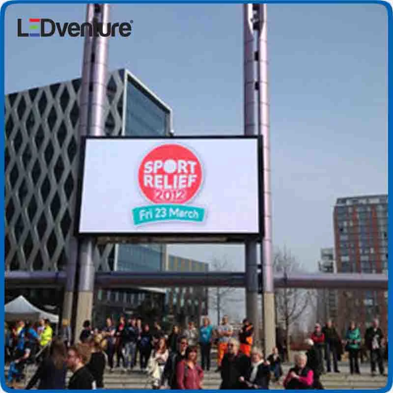 Full Color Indoor Outdoor Advertising Rental Curved LED Billboard