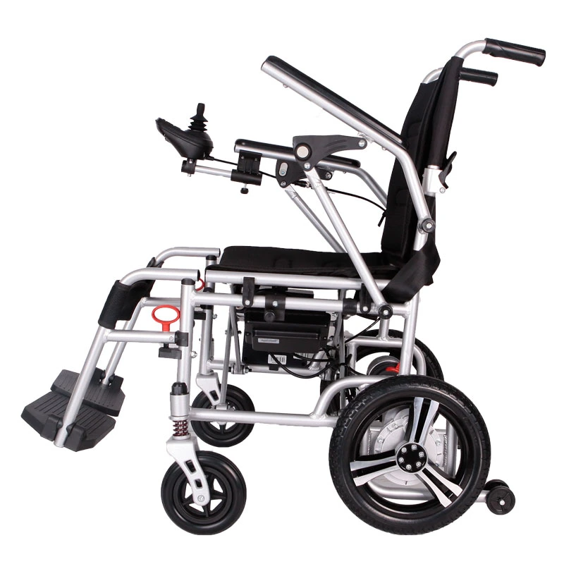 Motorized Electric Wheelchair Foldable Lightweight Folding Power Electric Wheelchair for Handicapped