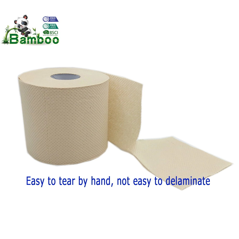 Wholesale Bamboo Pulp Toilet Paper Nature Color