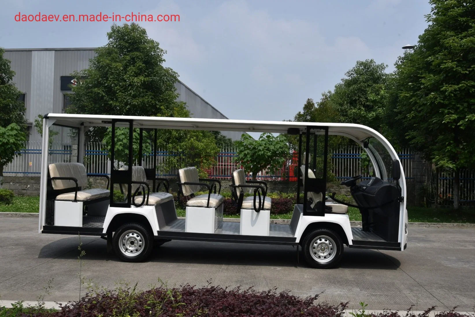 Original Factory High quality/High cost performance  72V 7.5kw Power Super Charge 14 Passenger Lithium Battery Electric Minibus Open Closed Sightseeing Bus Sightseeing Car F14m-Qm13