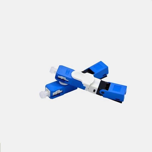 Sc APC Upc ESC250d Hot-Melt Type Fast Connector for FTTH Cable Quick Connector