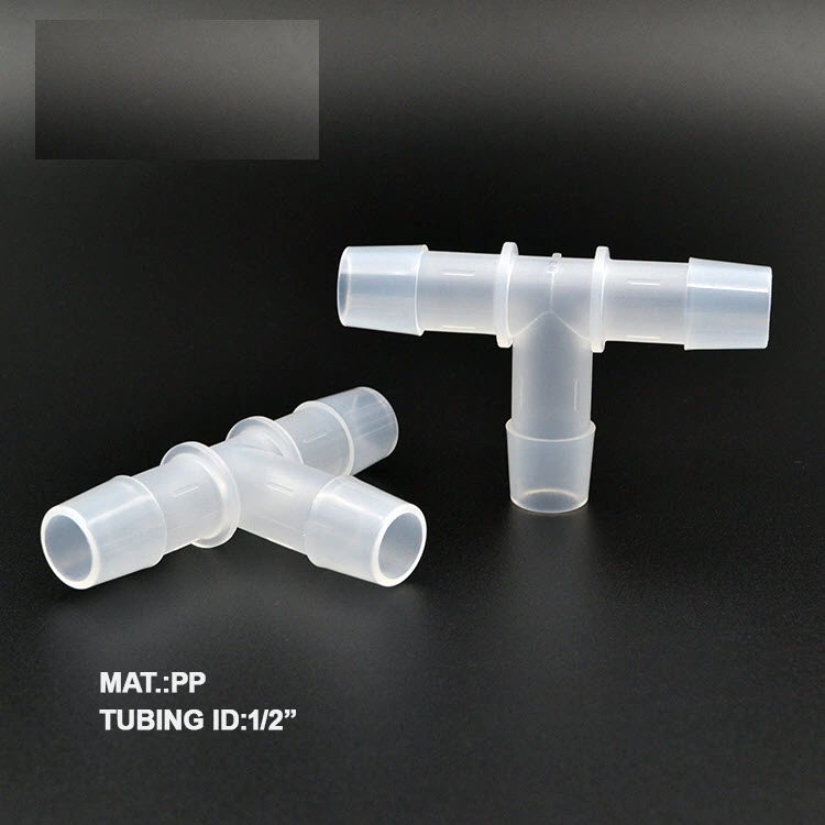 Y Tee Pipe Fitting, Plastic Hose 3 Way Tee Y Branch Connector