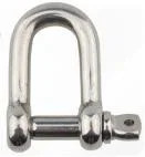 EU Type Stainless Steel 304 Large Bow Shackle Dee Shackle