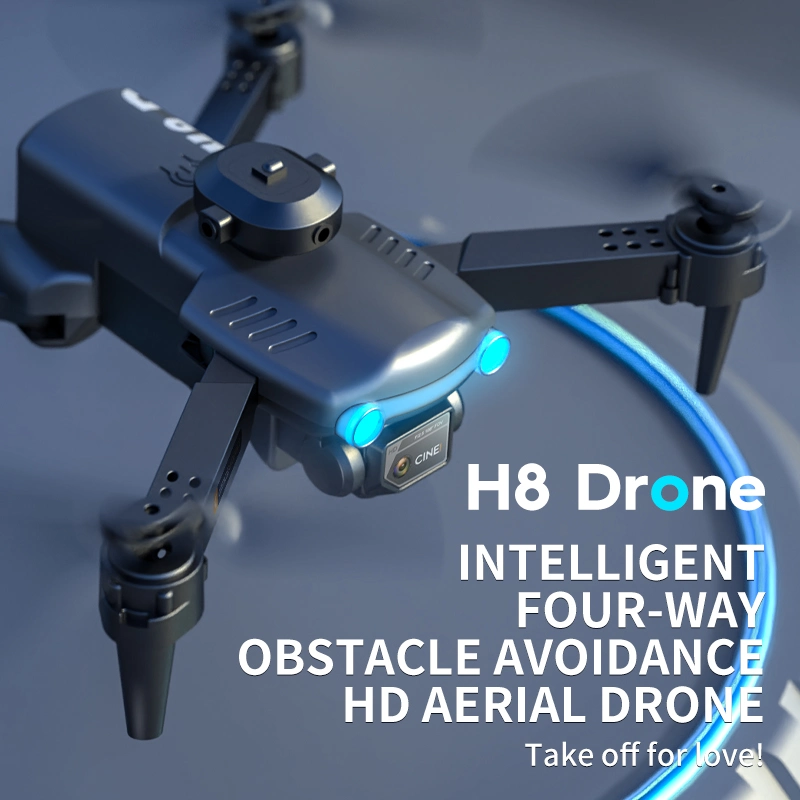 H8 RC Drone 4K Dual Camera HD Luftaufnahmen Optische Flow Obstacle Avoidance UAV wie Avat