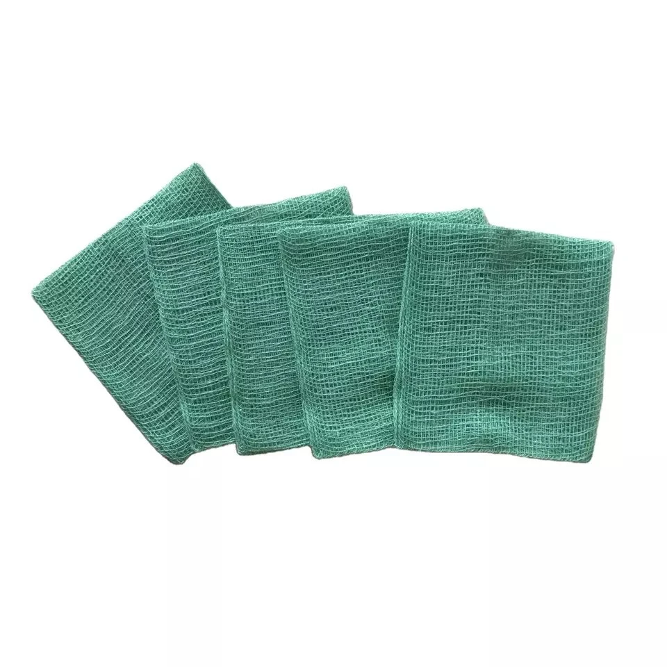 Medical Sponge Non Sterile Green Gauze Swabs