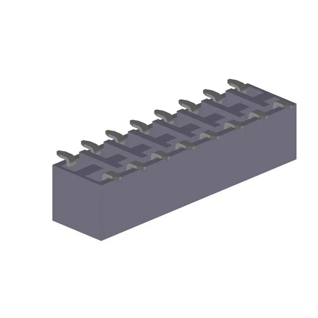 L'assemblage automatique de 2,54 mm embase femelle 28broche connecteur CMS