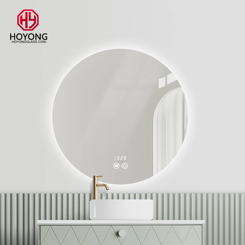 3000K- 6500K Decoration Bathroom Makeup LED Wall Mirror with Touch Sensor Defogger