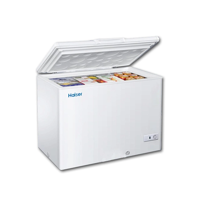 250L Cheap Wholesale Price Top Open Ice Cream Single Door Deep Cool Chest Freezer