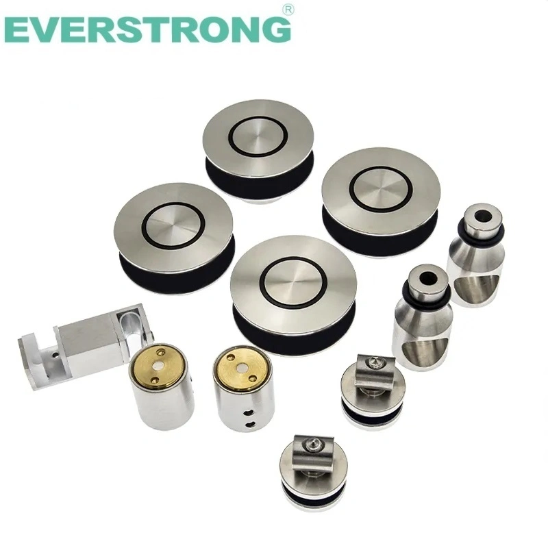 Stainless Steel American Style Glass Shower Sliding Door Fittings Series