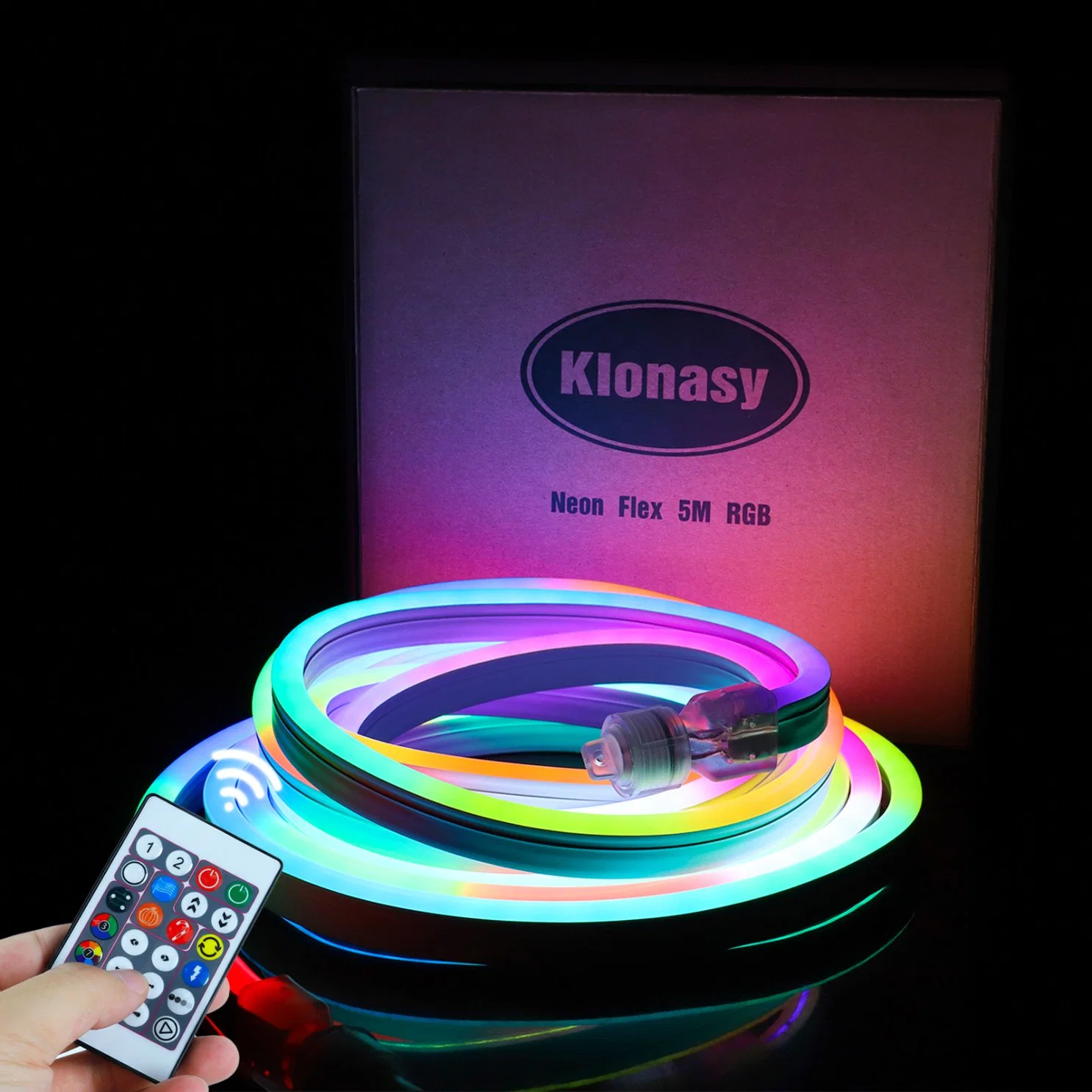 New Designed Neon Light China Smart 5m Linkable Christmas Decoration LED Neon Strip Light