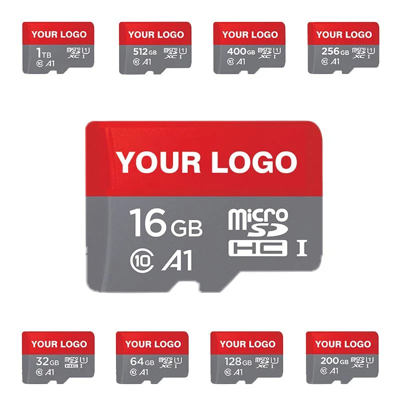 Teléfono móvil de tarjeta TF de 8GB 16GB 32 GB de 64GB 128 GB de tarjeta de memoria SD Card