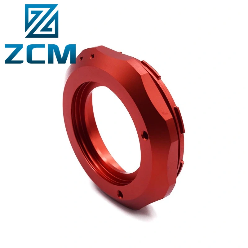 Shenzhen CNC Metallbearbeitung KTM Dirt Bike Teile Lieferant angepasst Messing Edelstahl Rot Eloxierter Aluminium-Gasdeckel