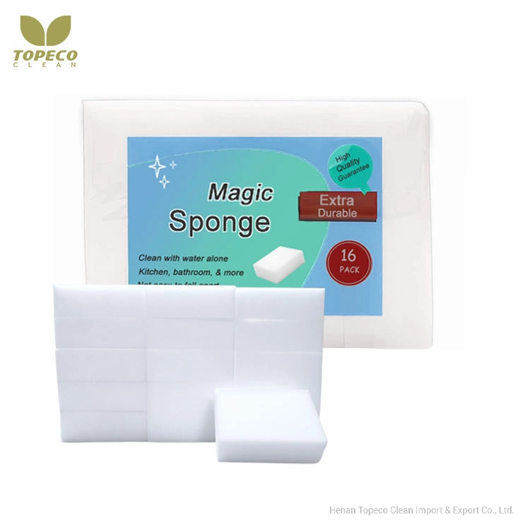 Topeco China Lieferant Nano Radiergummi Magic Melamin Schaum Haushaltsreinigung Produkte Für Den Täglichen Gebrauch