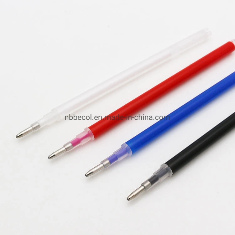 Plastic Temperature Roller Ball Gel Ink Erasable Ball Pen Refills