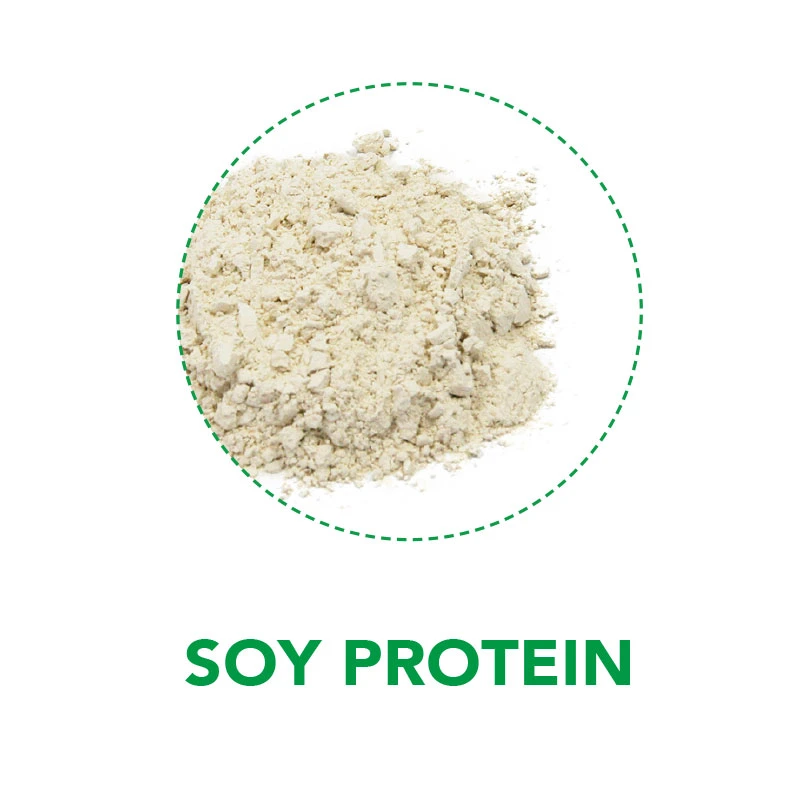 Proteína de soja em pó com aminoácidos essenciais / isolar de alta qualidade Proteína CAS 9010-10-0