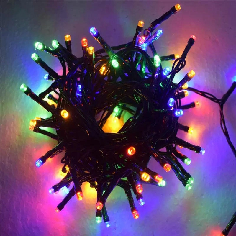 Navidad Decorative String Lights Caja de seguridad conveniente Luces disponible Shop Bar Fiesta de vacaciones