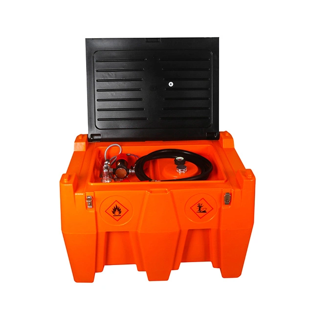 220L/480L Plastic Poly Small HDPE Chemical Storage Equipment Portable Fuel Gas Tank