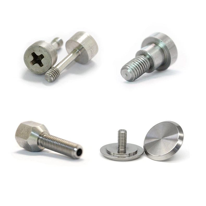 CNC Machine Tool Processing Stainless Steel Hexagon Screws, Corrosion Resistance, Durable