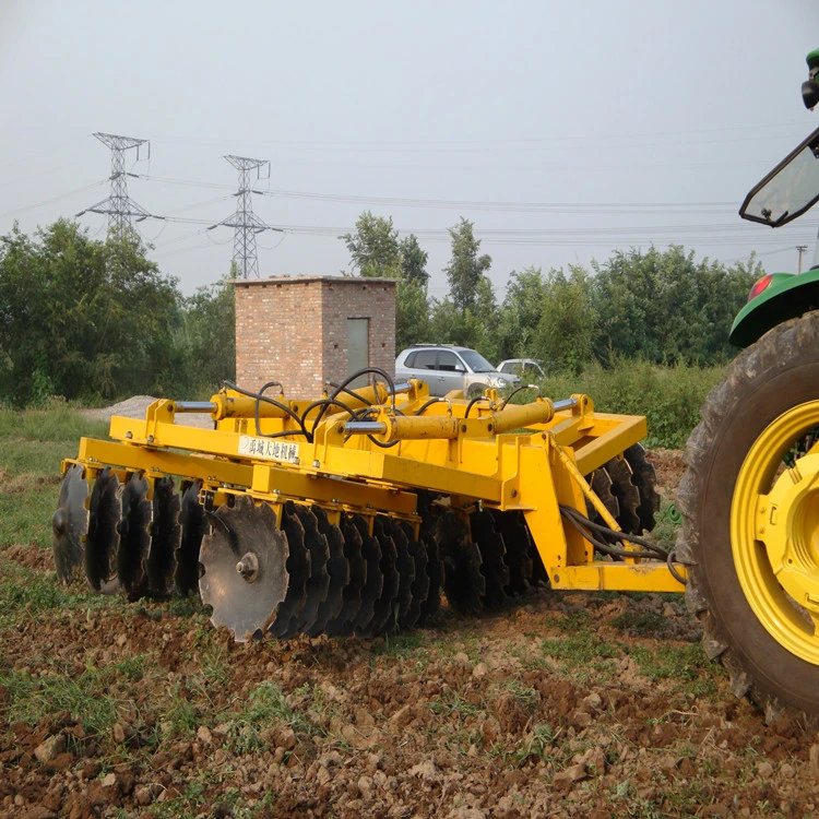 Heavy-Duty Hydraulic Wing Disc Harrow Farm Machinery