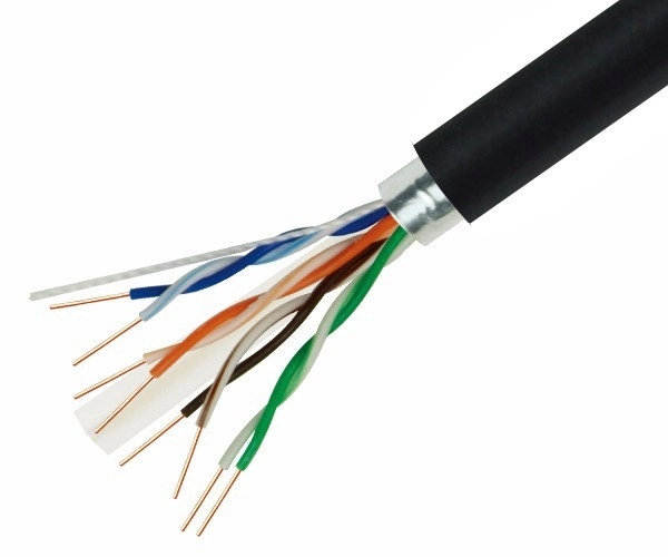 Cable de par trenzado F/UTP CAT6 cable Pass 60331-1-7 Test