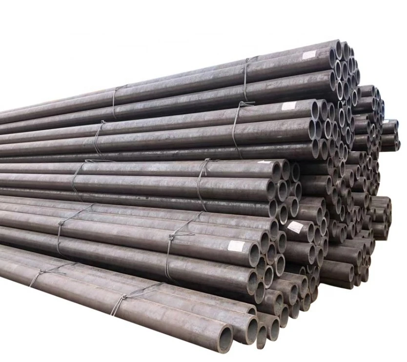 ASTM A53 API 5L Round Black Seamless Carbon Steel Pipe and Tube