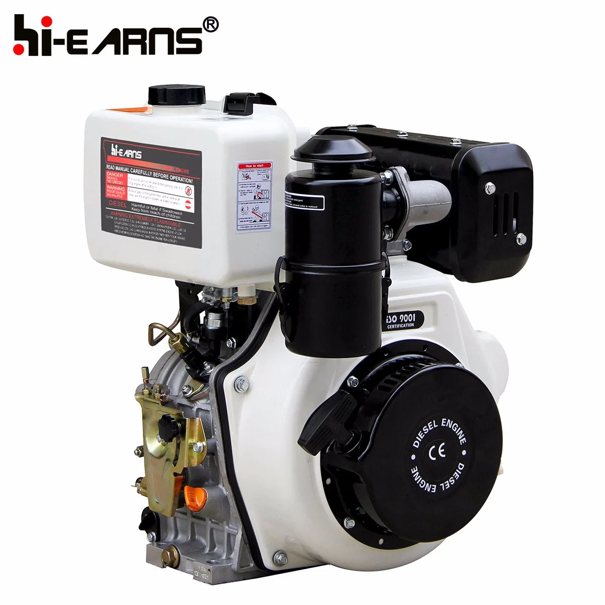 12HP Start Keyway Shaft Diesel Engine (HR188FA)