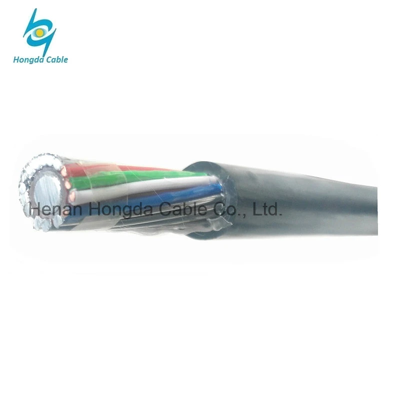 16mm PVC Insulated Aerial Concentric Service Cable with Communication Wire