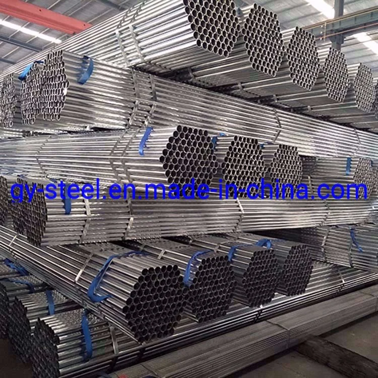 High quality/High cost performance  Galvanized Steel Pipe / Iron Round Pipe for Sale