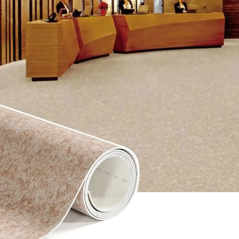 Hot Selling Hospital Vinyl Floor Rolls Heterogeneous PVC Floor in Rolls