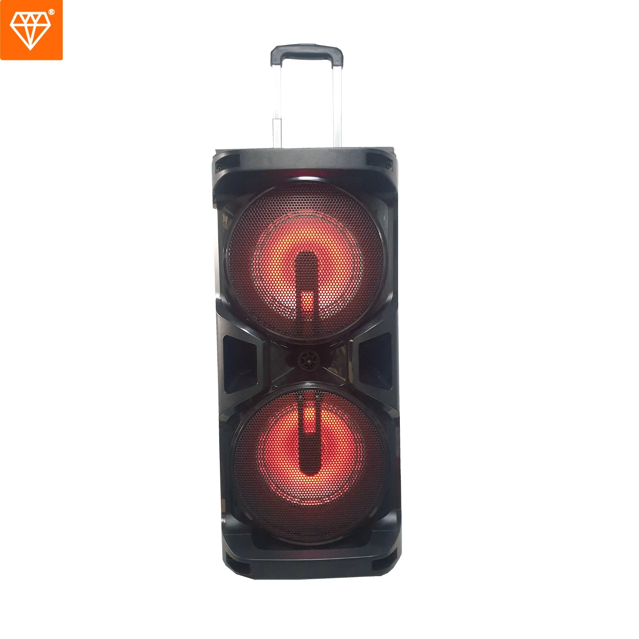 Diamond Factory Trolley Audio Big Power con Flash LED Outdoor Altavoz