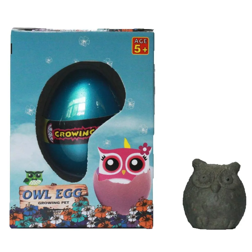 Magic Water Inflation Owl Eggs Toy Hatching Growing Hatching Egg Growing in Water Toys for Kids