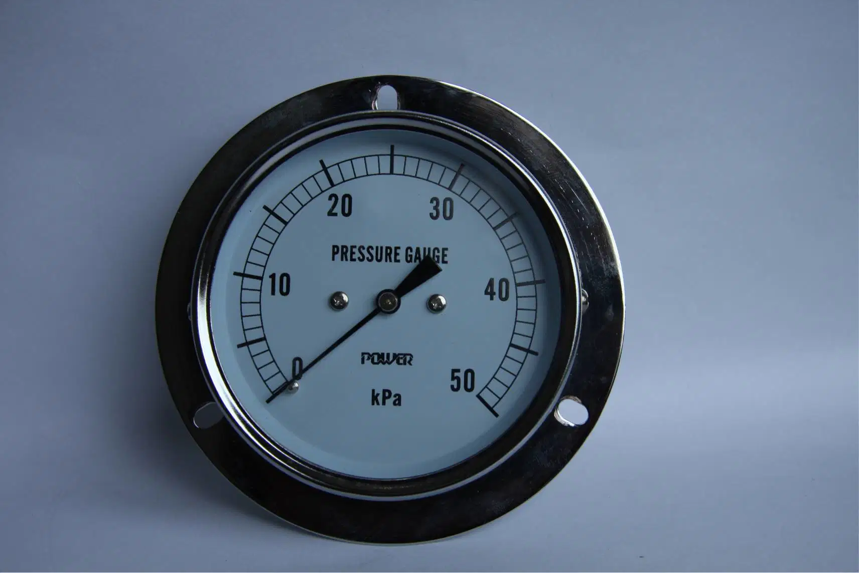 75mm 3" Half Ss Panel Mount Capsule Low Pressure Gauge