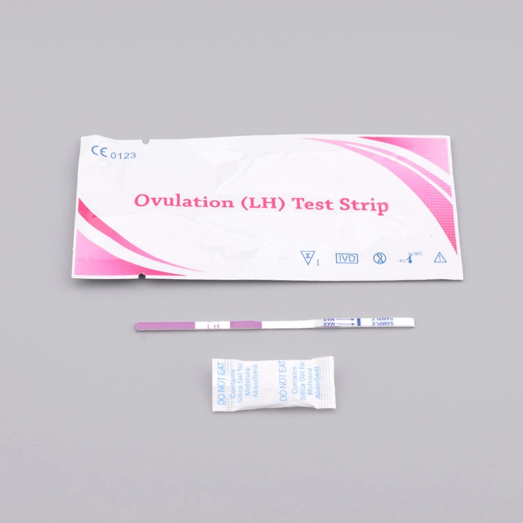 CE Approved 99% Accuracy Diagnostic Pregnancy Lh Urine Ovulation Rapid Test Strip