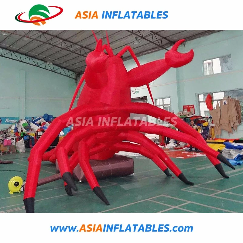 Inflatable Shrimp Cartoon Character for Advertising