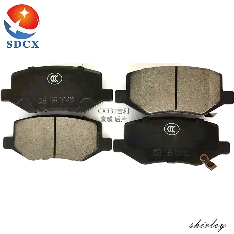 Sdcx Cx331 Other Auto Parts Resistance to Thermal Decay Ceramic Brake Pad for Geely Haoyue