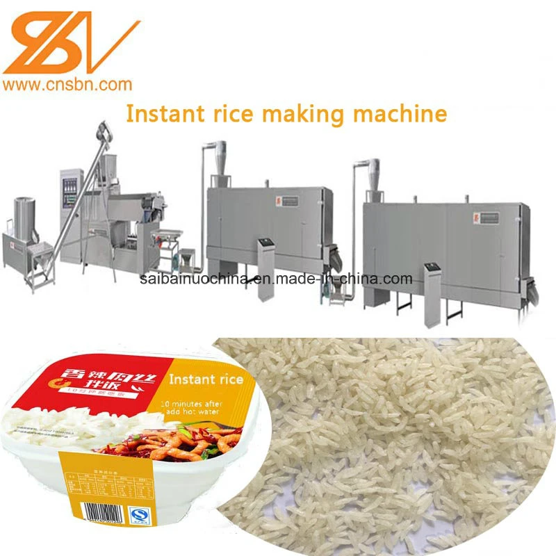 China New Design Automatic Artifical Rice Machinery, Nutritious Rice Maker, Extrusion Rice Processing Line