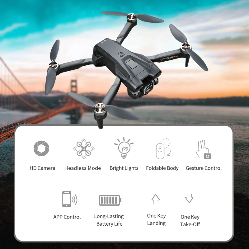 Dron Foldable Quadcopter Drone Toys WiFi Headless Mode Remote Control Camera Drone