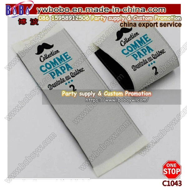 Garment Accessories Woven Labels Wholesale/Supplier Factory Sticker Label Woven Label Garment Label (C7001)