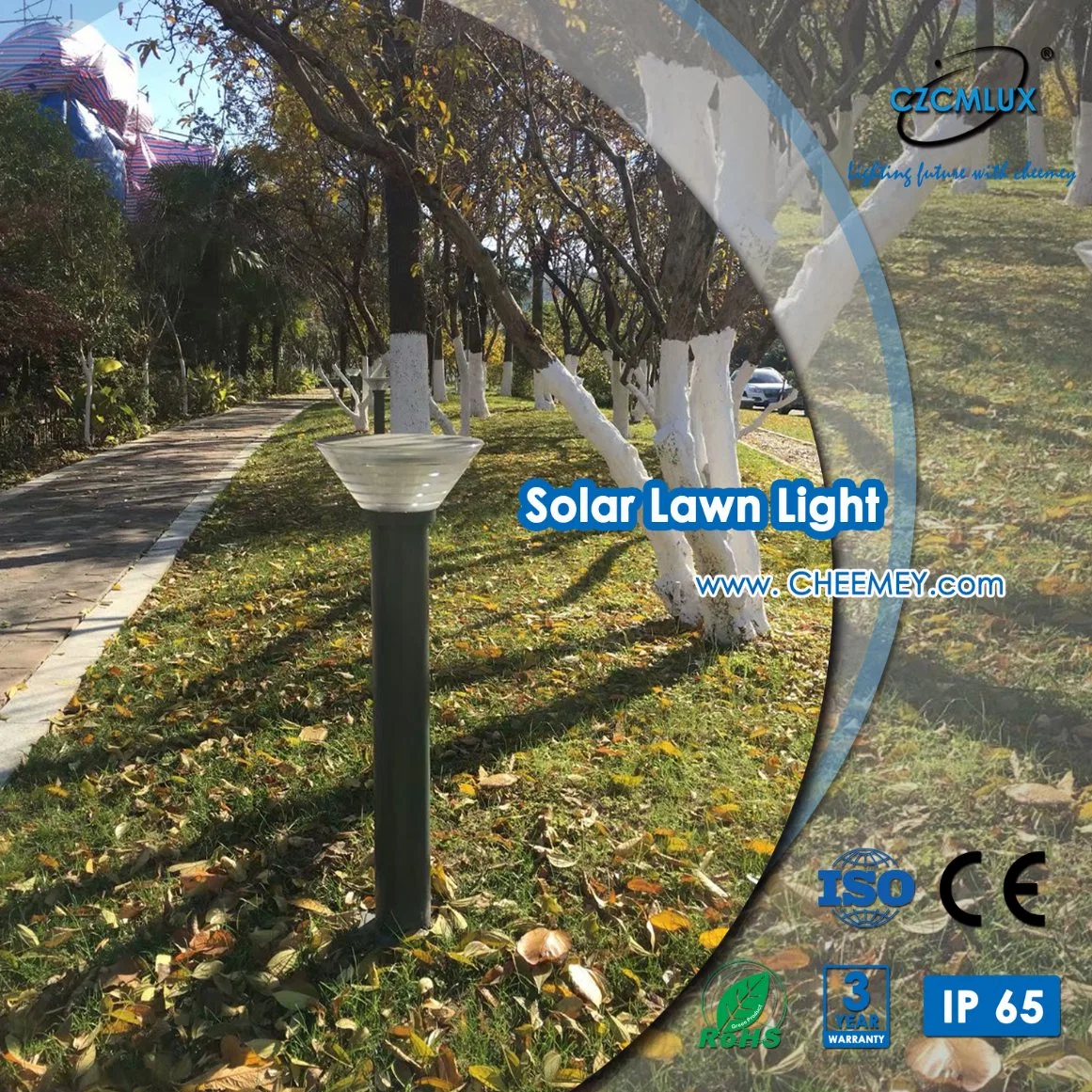 Fabricant d'éclairage de jardin solaire à LED pour l'extérieur.