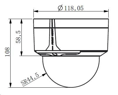 8MP IR Vandal-Proof IP Dome Camera OEM/ODM Available