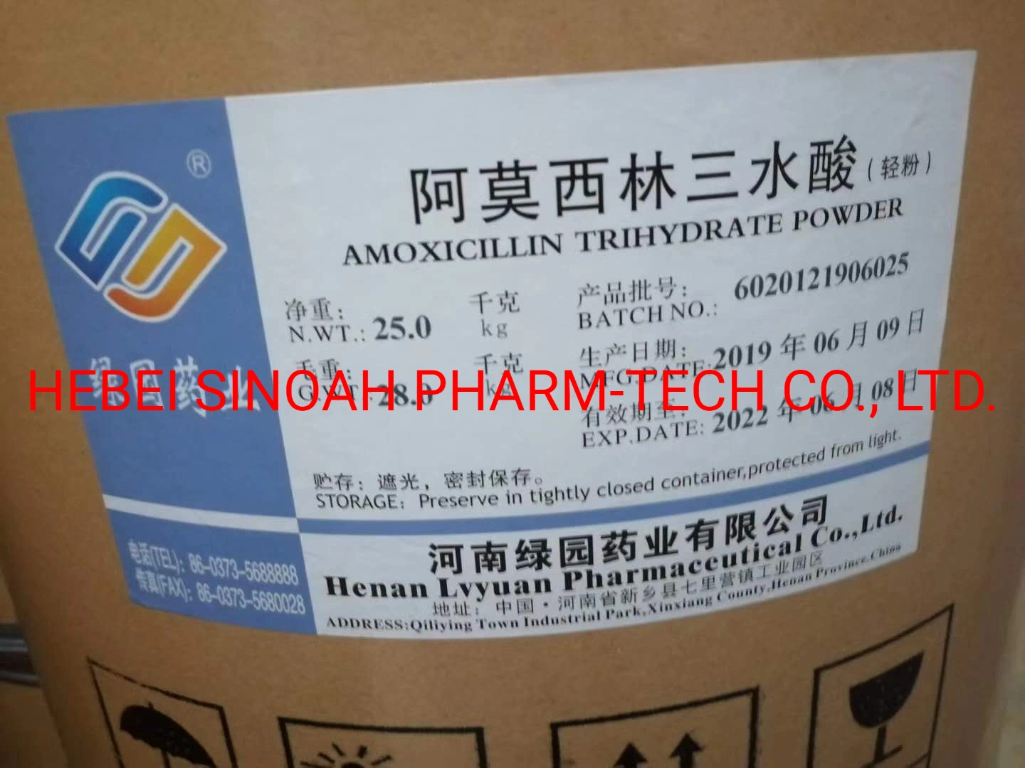 Amoxicillin Trihydrate Compacted Supplier From China