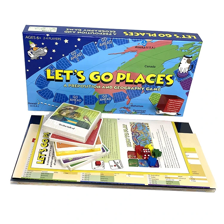 High quality/High cost performance Printing Educational Board Game for Adults and Kids