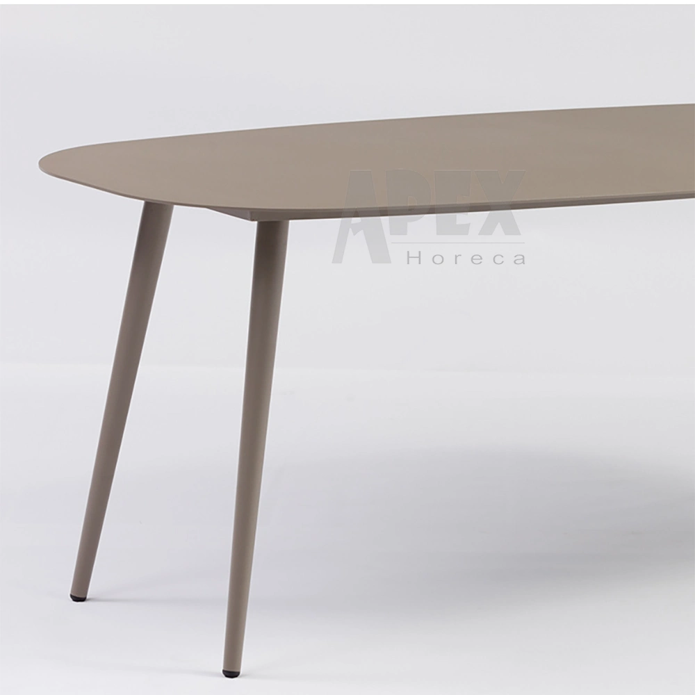 Muebles de jardín Restaurante juego de mesa de aluminio silla Wholesale/Supplier