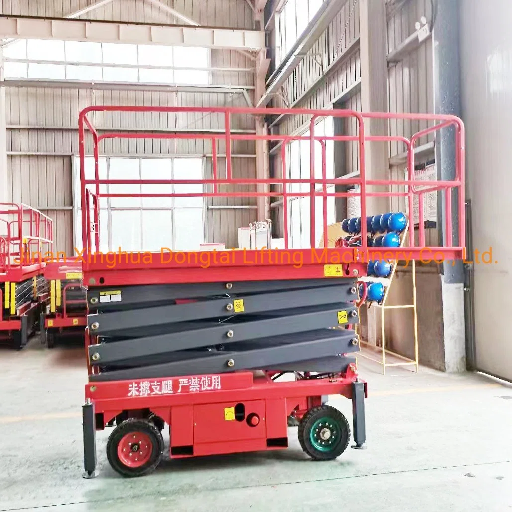 12m Mobile Hydraulic Scissor Lift Mobile Hydraulic Scissor Mobile Lift Platform