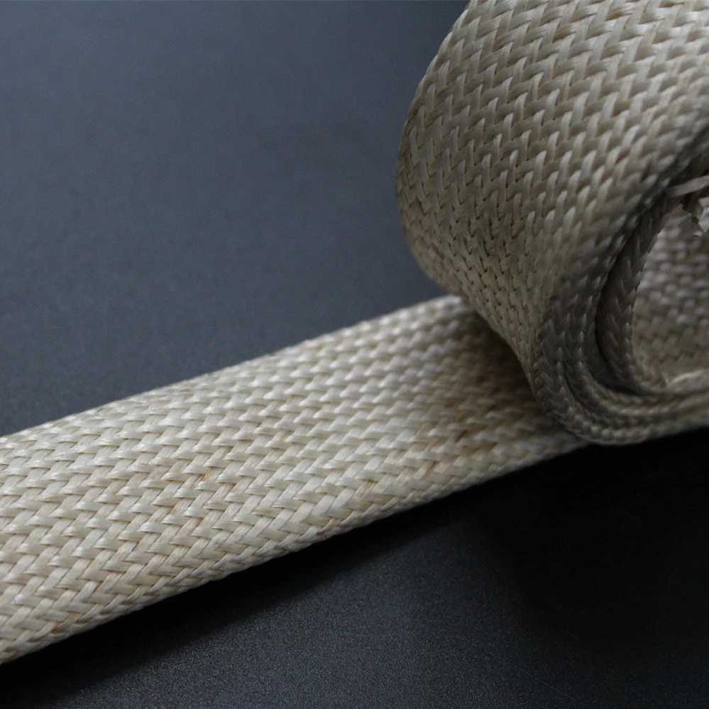 Saturated Braided Fiberglass Sleeve for Wire Cable Pipe Protection